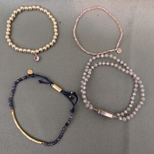 Gorjana & Pilgrim Gold and Silver Bracelet Collection